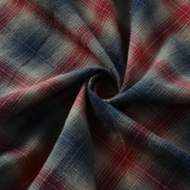 Women Checkered Wrap Skirt Hiphop Streetwear Hip Scarf Tie Up Layered Underskirt 517D