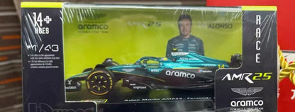 Novidade em Estoque Bburago Série F1 2025 1:43 2025 F1 Sf-25 Leclerc Rb21 Verstappen Mcl39 W16 Modelo Miniatura de Liga Brinquedos Personalizados Presentes