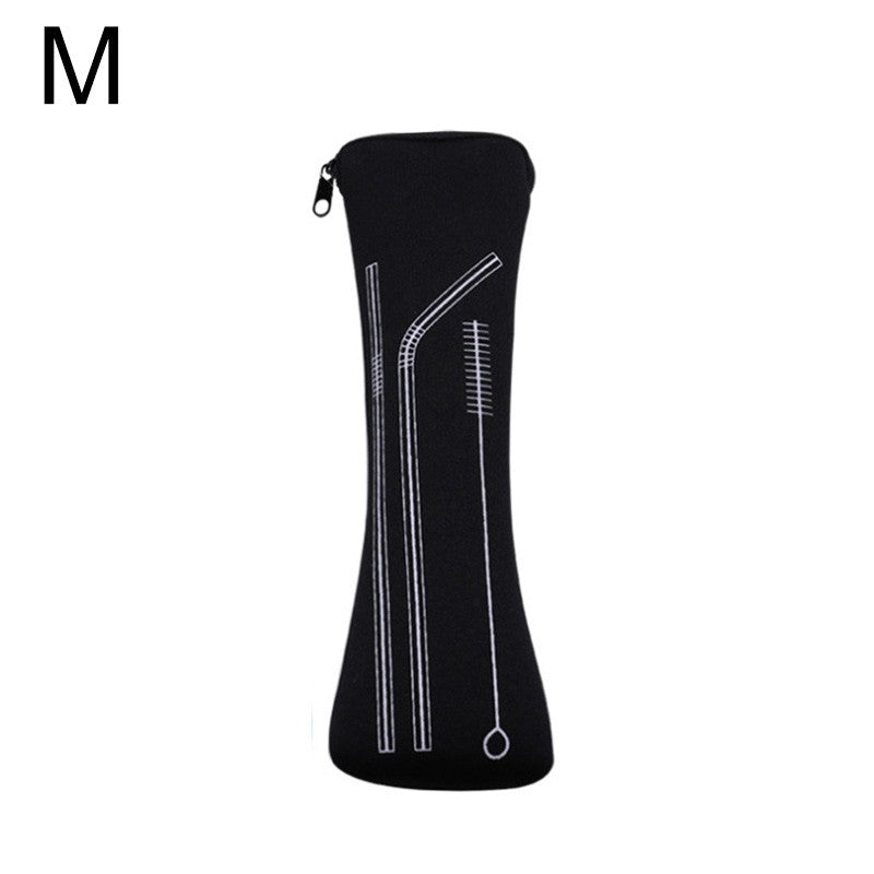 Tableware Bag Box Cutlery Storage Bag Portable Travel Fork Spoon Knife Dinnerware Packaging Pouch Storage Case with Zipper