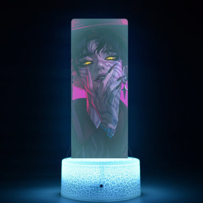 KPop K-POP Demon Hunters Kawaii Zoe Rumi Mira Saja Boys Superstar Monochrome Light Remote Control 16 Color Light Night Light