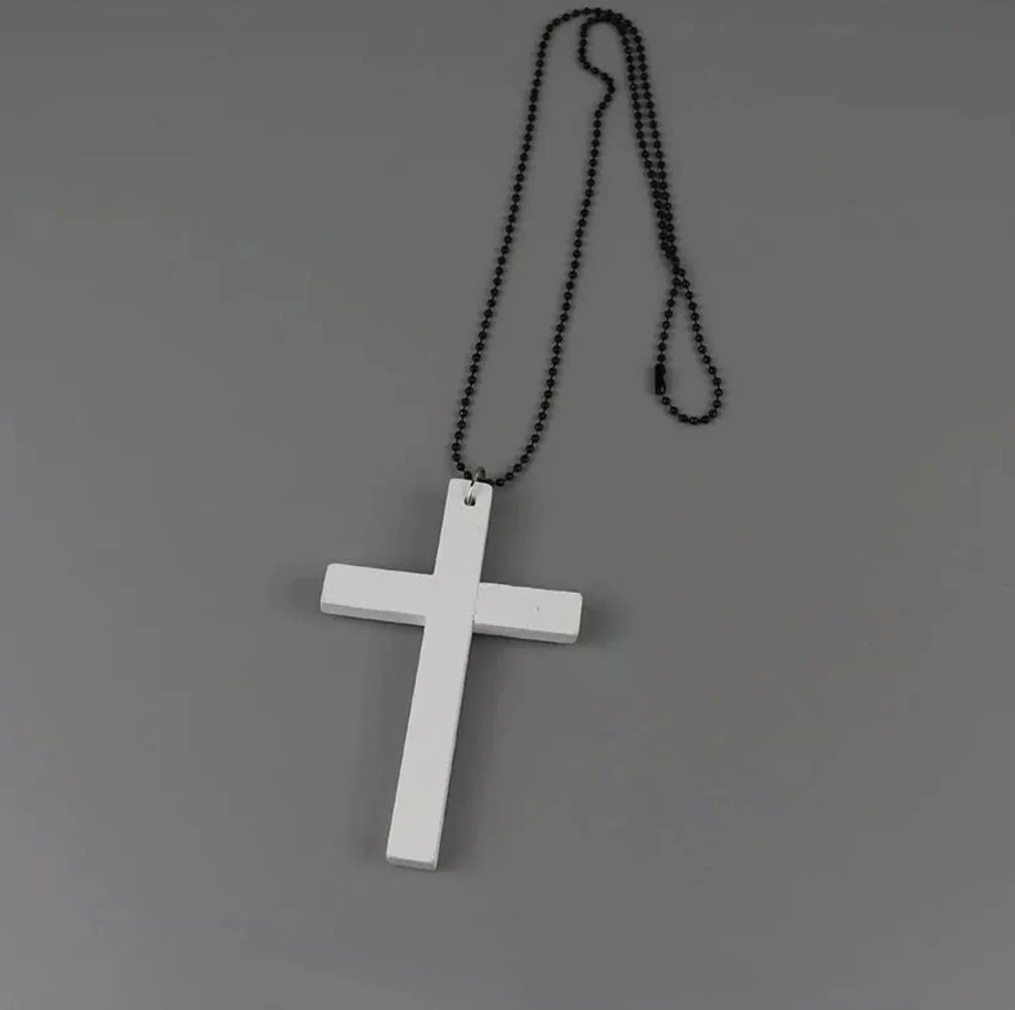 Personality Punk Trendy Cool Gothic Wood Cross Pendant NNecklace for Women Men Vintage Hip Hop Y2k Necklace Party Jewelry Gift