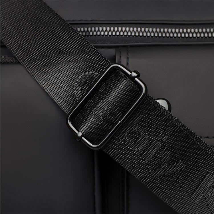Basic style of men's shoulder bag, suitable for daily commuting - adjustable strap, Mailman bag - business leisure shoulder bag