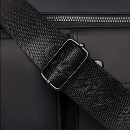 Basic style of men's shoulder bag, suitable for daily commuting - adjustable strap, Mailman bag - business leisure shoulder bag