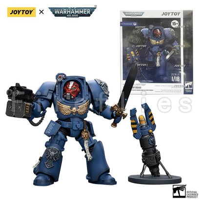 1/18 JOYTOY Boneco de Ação 40K The Horus Heresy Ultra Figures E Mecha Tenente Titus Modelo Colecionável Anime