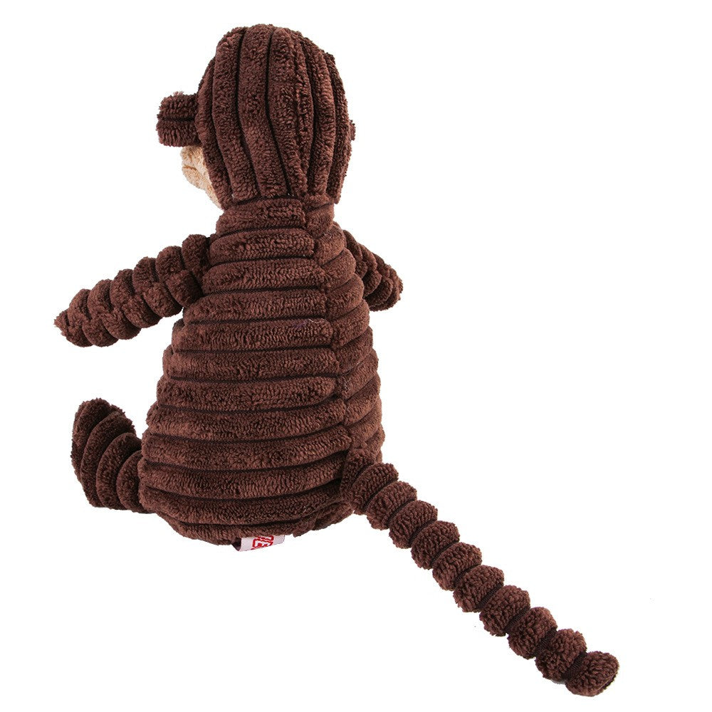 Brinquedo de Pelúcia para Cães Mordedor de Cordeiro, Macaco, Porco com Som, Treinamento de Ventilação, Suprimentos para Limpeza de Dentes de Cães, Brinquedos para Cães Grandes