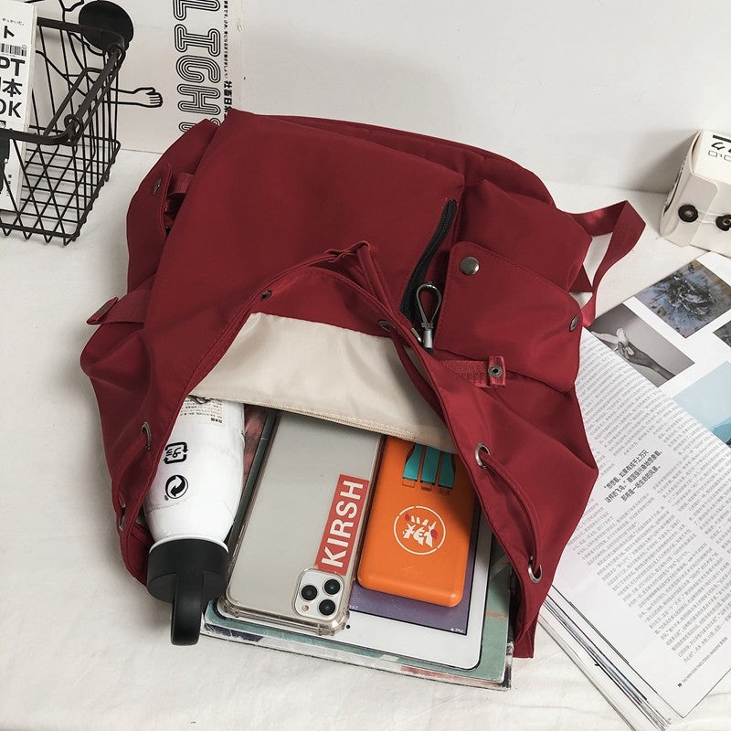 Nova mochila para notebook de grande capacidade? Mochila de viagem? Adequada para estudantes universitários, homens e mulheres, bolsa de ombro.