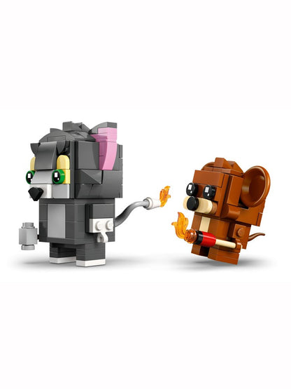 Lego 40793 Tom and Jerry Série Cabeça Quadrada 2025 Blocos de Construção Educacionais Infantis Novos