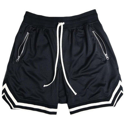 Breathable Quick Dry Black Basketball Shorts for Men Everlast Lightweight Outdoor Training Apparel