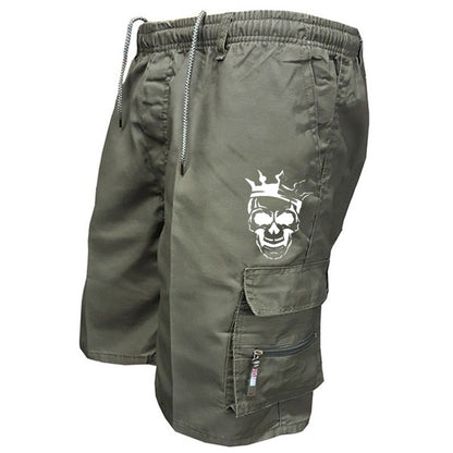 New fashionable multi-pocket men's casual shorts fitness loose casual pants camouflage tactical shorts