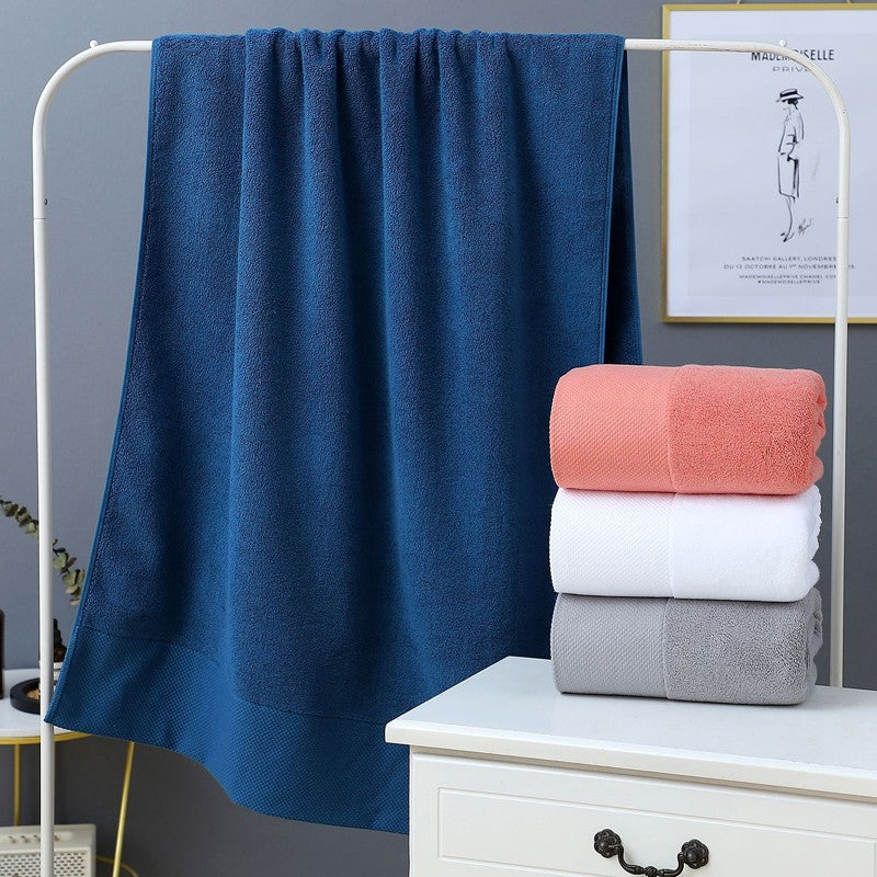 Thickening 90 x180cm large bath towel 100% Egyptian Cotton Towel soft Absorbent Top Luxury 7 Star Hotel beauty salon Bath Towel