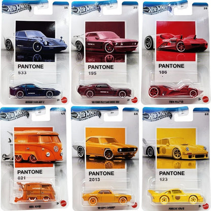 Hot Wheels 2026 Silver Series Pantone Porsche 934/5 Kool Kombi Twin Mill Ford Mustang COPO 1:64 Diecast Alloy Car Collectible