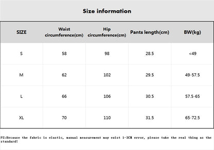 quick-drying women's running shorts sports layer elastic waist active sports shorts with pockets yoga shorts