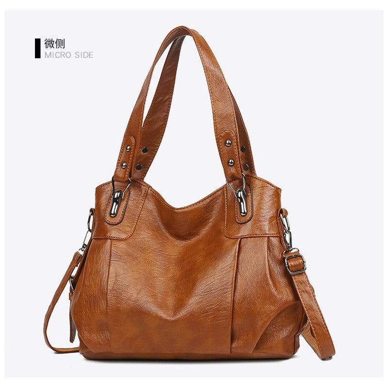 Luxury Top-Handle Bag - High-End Designer Brand Women's Handbag, Modern Style for Shopping