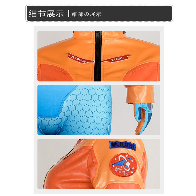 Game Overwatch 2 Juno Cosplay Costumes Wig Suit Fullset Support Hero Clothes Halloween Carnival Outfit Juno Teo Minh Women Girls