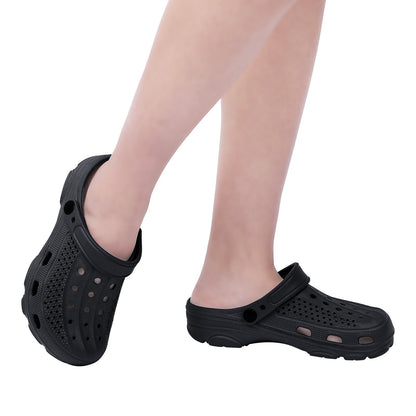 LItfun Adjustable Garden Clogs Breathable Cozy Home Shoes Men Clogs Sandals Arch Support Sandals For Men Classic Clogs Slippers