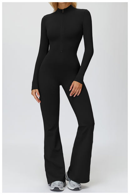 Women Long Sleeves Gym Suit Women Yoga Clothing Sportswear Sports Jumpsuit Female Workout Bodysuits Fitness One-Piece Suit