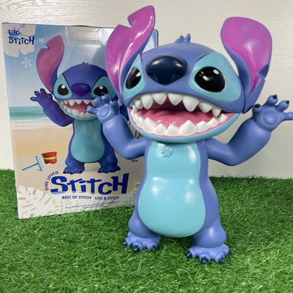 Hot Disney Lilo & Stitch Stitch Large Size Figurine Model Trendy Play Toy Desktop Home Room Decoration Ornament Collectible Gift