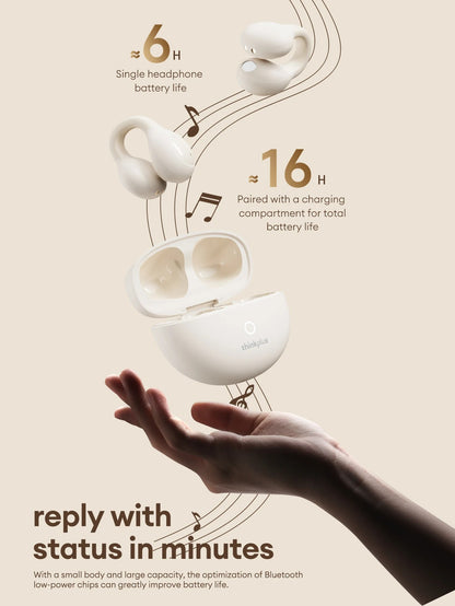 Original Lenovo LP25 Wireless Bluetooth V5.4 Earphones ENC Noise Reduction For HD Calls Headphones Deep Bass Sound Music Earbuds