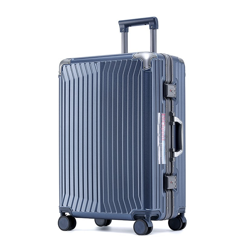 Mala de viagem SUSHIMU com alça larga masculina 20 24 26 Bagagem de mão feminina PC Mala de rodinhas
