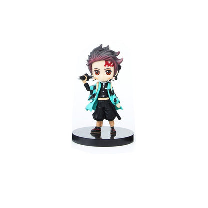 Anime Demon Slayer Figura Kimetsu No Yaiba Q Posket Kamado Tanjirou Kamado Nezuko Brinquedo Infantil