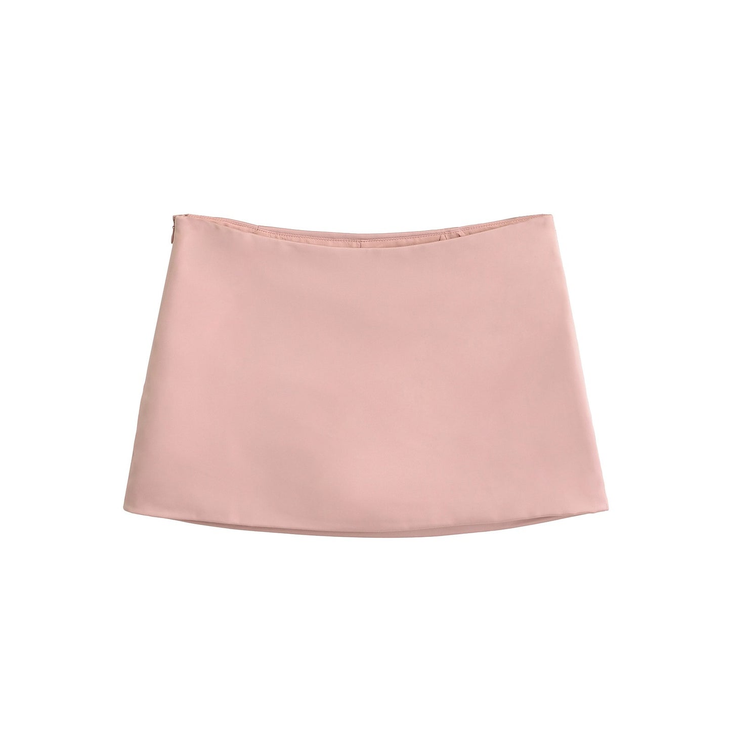 Summer Black Mini Skirts Women Elegant Sliky Satin Skirt Low Rise Zipper Summer Bodycon Short Skirt With Shorts Party Outfits