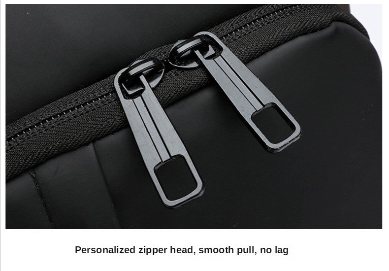 Large Capacity Multifunction Shoulder Crossbody Bag Messenger Chest Sling Travel Pack for Male Men Usb Waterproof Sports Running