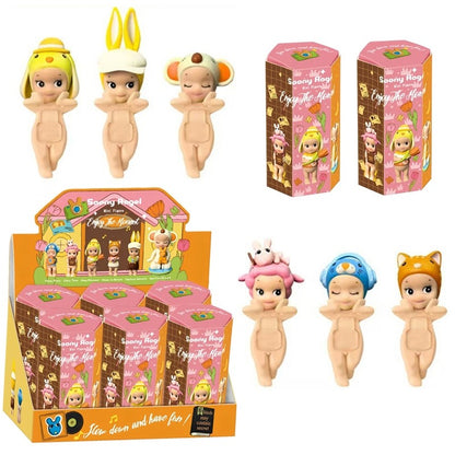Novos bonecos Sonny Angel de 2025 da série "Enjoy The Moment", em caixas surpresa, mini figuras de anime, enfeites, bonecos de desenho animado, presente de Dia dos Namorados para desktop