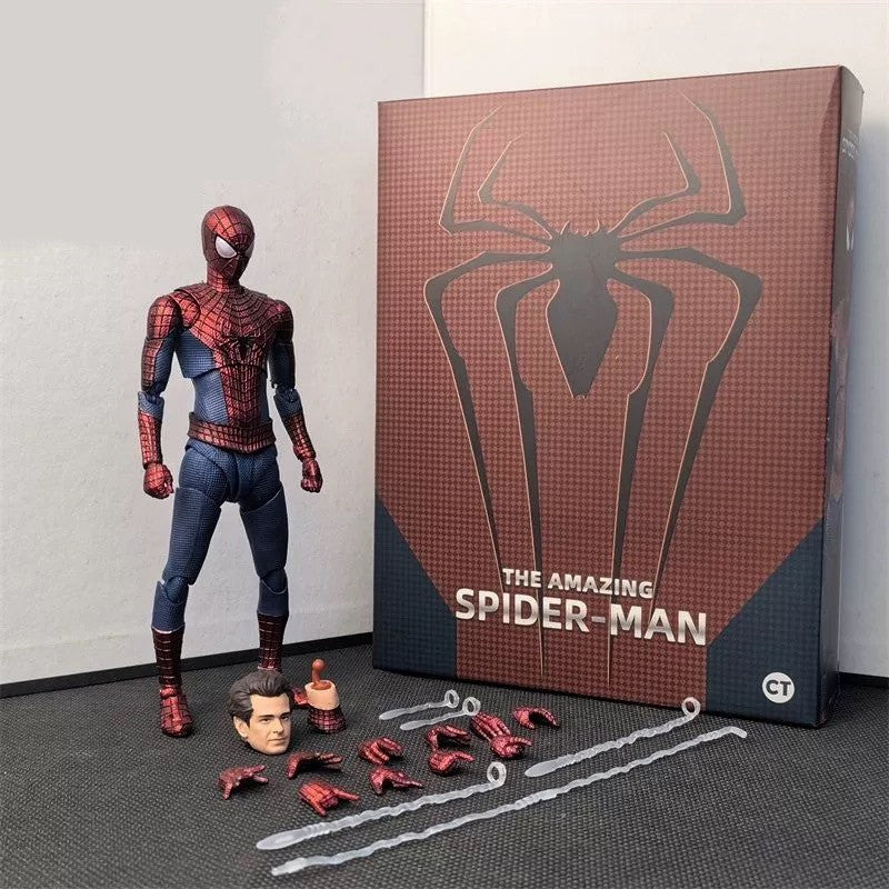 Ct O Espetacular Homem-Aranha Andrew Garfield Homem-Aranha Shf Bonecos de Ação Estátua Estatueta Modelo Presentes Brinquedos