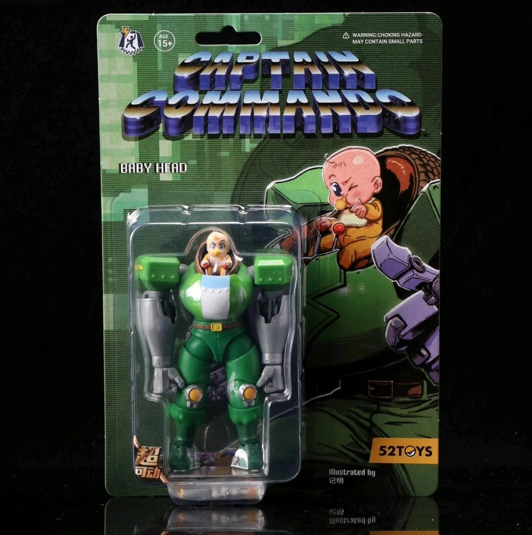 52TOYS Action Figure CAPCOM Final Fight 1PCS Colecionável Decoração de Mesa Presente Criativo para Aniversário 3.75inch/10cm