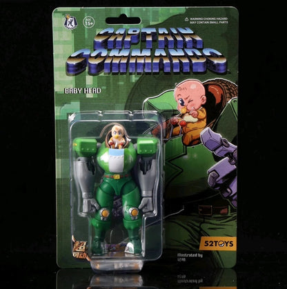 52TOYS Action Figure CAPCOM Final Fight 1PCS Colecionável Decoração de Mesa Presente Criativo para Aniversário 3.75inch/10cm