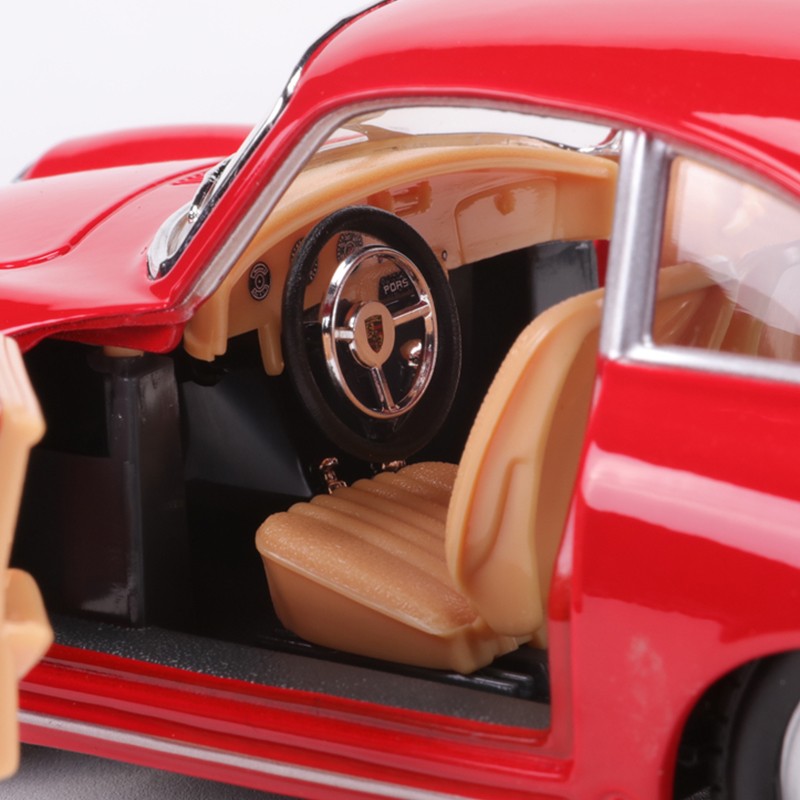 Burago 1:24 1961 Porsche 356B Coupé Modelo em Liga #22079