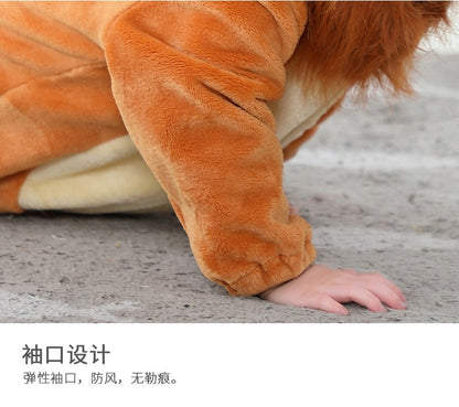 Christmas Costumes Infants Toddlers Halloween Cosplay Lion Costume Kids' Animal Jumpsuit Outfit Snowsuit