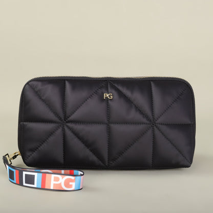 PG 2026 nylon cloth multi-functional waterproof folding new design fashion portable easy to carry handbag Cosmetic bag