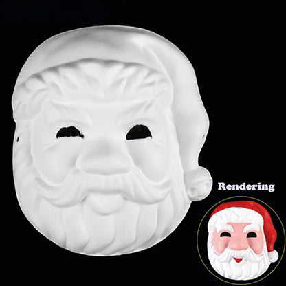 Costume Party Mask 12 Styles Party Mask Decoration White Paper Mask Paper Masquerade Party Accessory For Decoration Draw