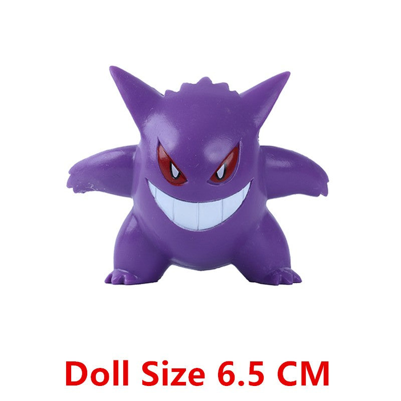 Pokémon Anime Figures Gelo Eevee Pikachu Dragão Voador Coleção Figura Brinquedos de Ação Fofos Modelo Pok é mon Presentes de Aniversário Infantis