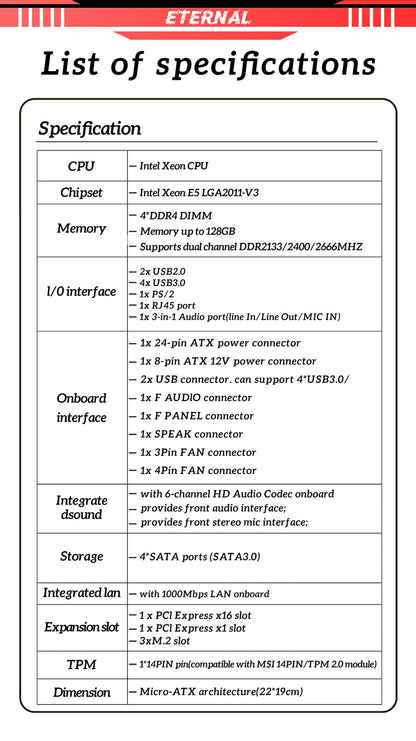 Gaming Motherboard Set X99 C612 with Intel Xeon E5 2640 V4 CPU DDR4 16G[8G*2] 2133MHz RAM Computer components Desktop SOYO