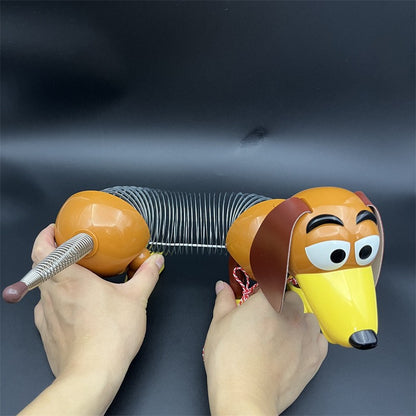 Toy Story Slinky Dog Voice Sound Action Figure 20cm/28cm Dachshund Model Anime Toy Gift for Children Creative Birthday Present