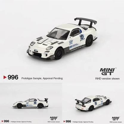 MINIGT Em estoque 1:64 Porsche Lamborghini Bugatti Pagani BMW McLaren Nissan Diecast Dior Car Modelo Coleção Miniatura Para