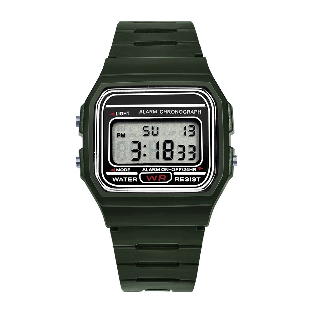 Hot Selling Women LED Digital Electronic Watch Multifunctional Outdoor Simple Leisure Men and Women Sports Watch Reloj