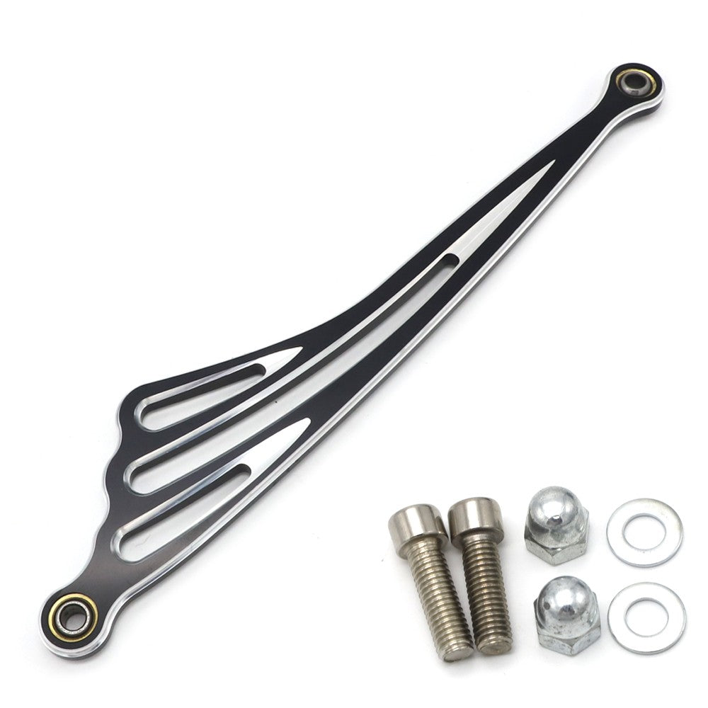 Seletor de marchas Black Chrome Wing CNC e alavanca de mudança para Harley Touring Road King Softail Street Glide Trike 1984-15 2016 2017