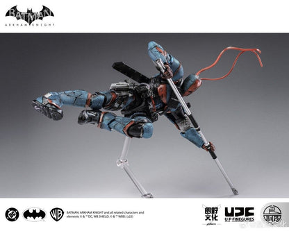 In Stock 1/12 Upfinegures Lpzz Deathstroke Arkham Knight Game Peripherals DC002 Anime Action Figure Model Toy Collectibles Gift