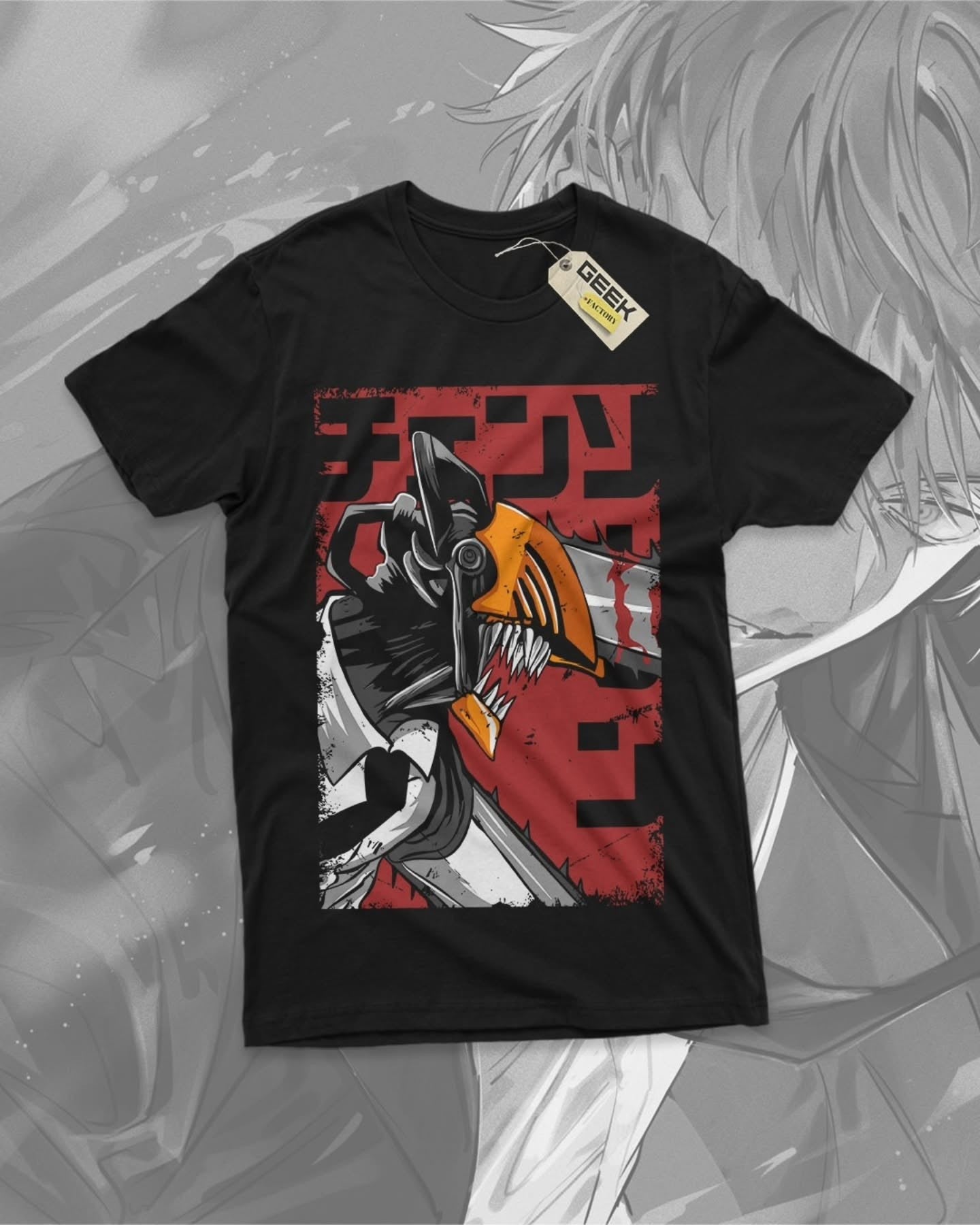 Reze graphic t shirts y2k anime oversized all cotton streetwear chainsaw man short sleeve top harajuku goth t shirt men clothing