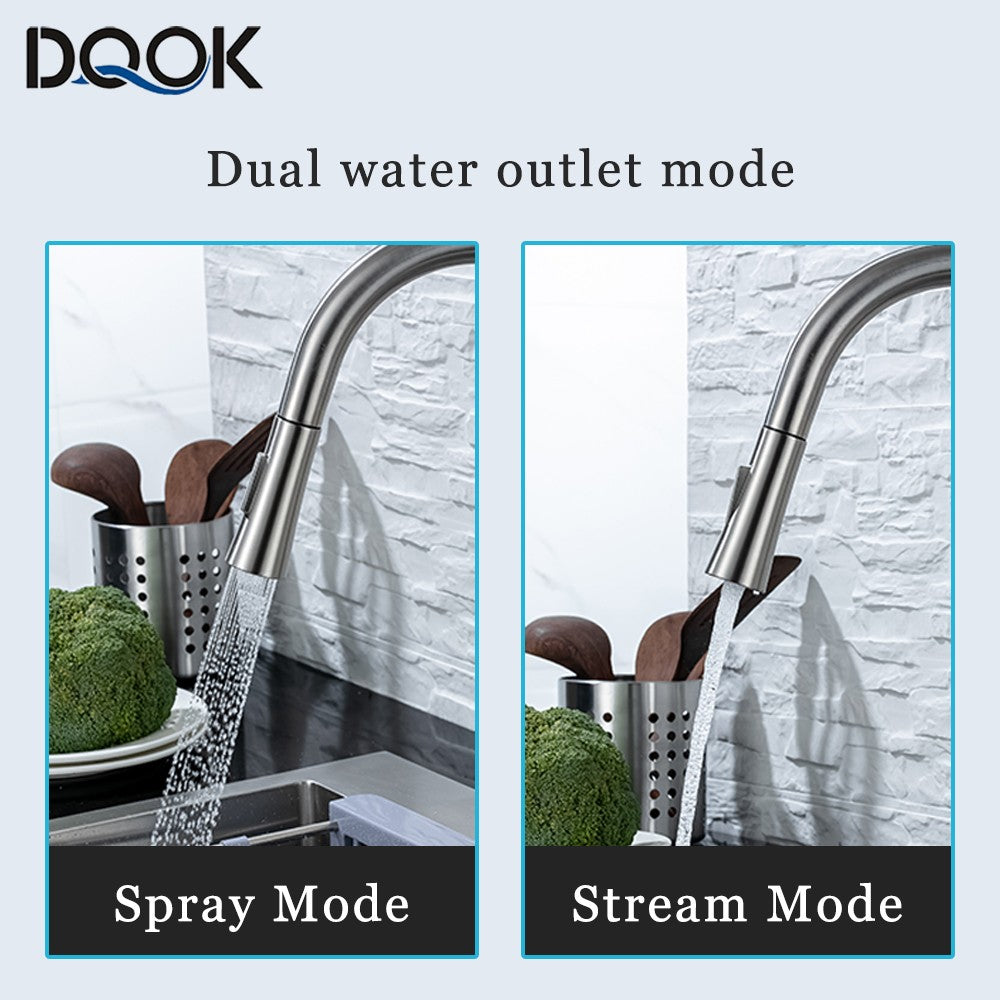 Pull Out Sensor Black Kitchen Faucet Sensitive Touch Control Faucet Mixer For Kitchen Touch Sensor Kitchen Mixer Tap