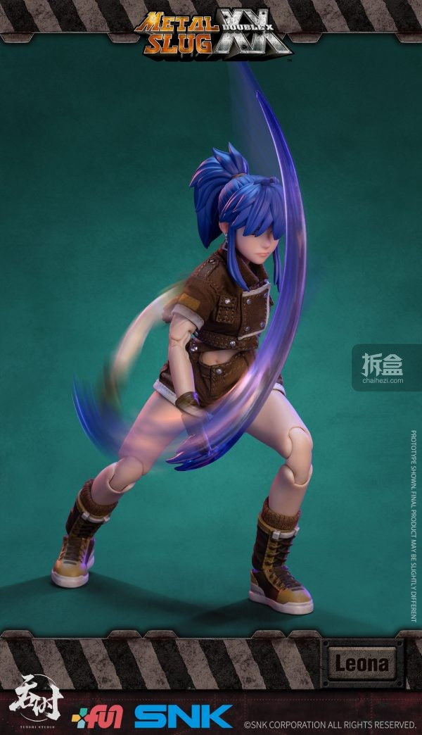 TUNSHI STUDIO Original Metal Slug Series Boneca de Pano de 6 polegadas Leona Clara Ralph Action Figura de Mobilidade Articulada Modelo de Brinquedos Presentes