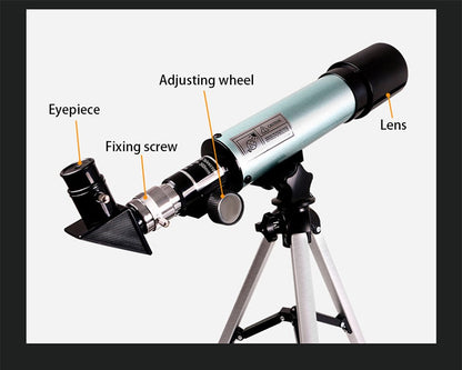 30070 Telescópio Astronômico Profissional Monocular HD Prisma Bak4 Observação de Estrelas O Melhor Presente para Observação da Lua