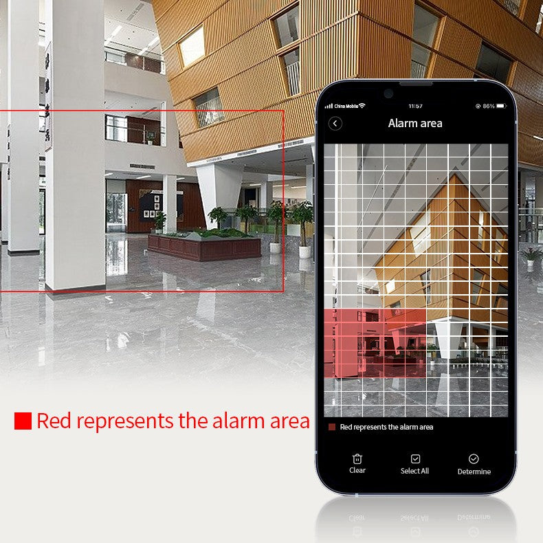 WiFi Surveillance Camera Indoor Home Security Baby Monitor V380 HD Smart Cat Wireless Camera Automatic Tracking Two-way Audio