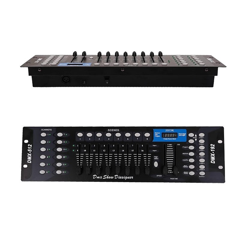 Top-selling New 192 dmx controller stage light 512 dmx console dj controller equipment Fast free shipping