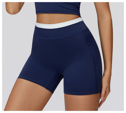 Yoga Shorts Gym Fitness Shorts Woman Training Yoga Clothing Butt Lifting Workout Short Leggings Female Sports Cycling Shorts