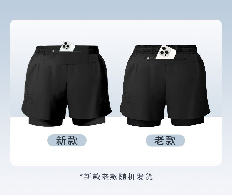 Men's Running-Specific Shorts with Phone Pocket: Quick-Dry Athletic Shorts for Short & Long Distance Running, Track&Field