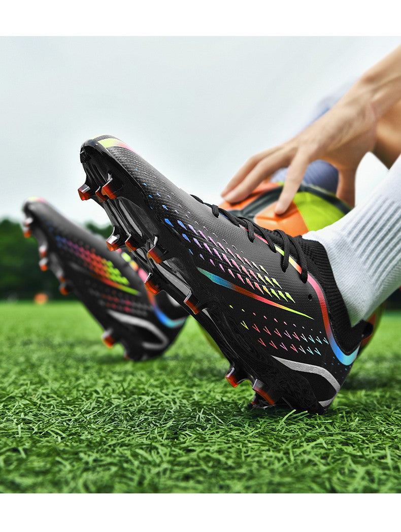 New Men Ultralight Soccer Shoes TF/FG Professional Football Boots Unisex Non-Slip Training Soccer Cleats Outdoor Field Chuteira